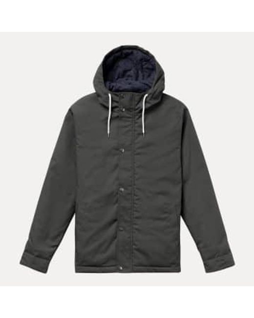 Revolution Gray Hooded Jacket 7311 S for men