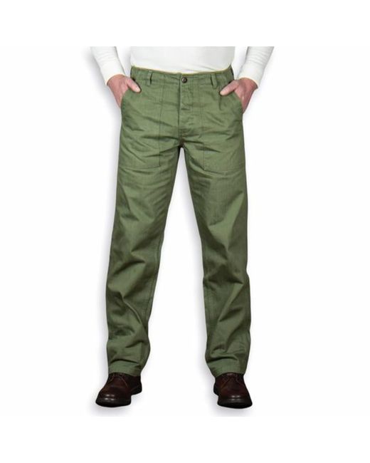 Pike Brothers Green 1962 Og 107 Army Pant Olive for men