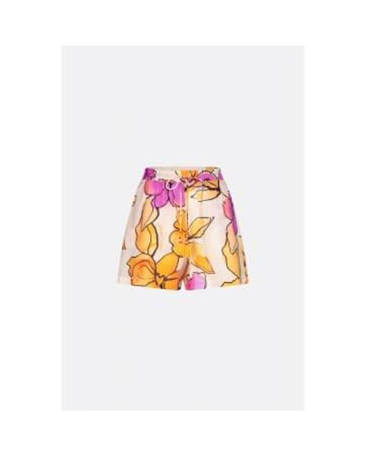 FABIENNE CHAPOT Pink Boy Shorts Fairytale Mimosa/cassis Fairytale