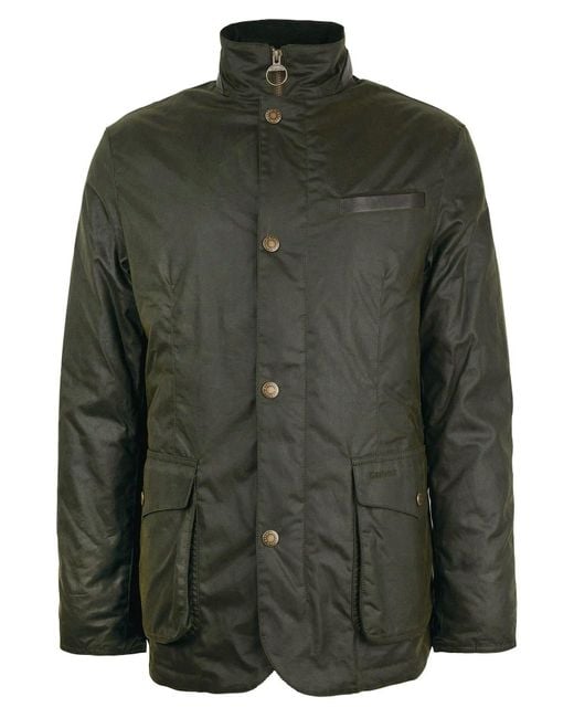 Barbour Green Compton Wax Jacket for men