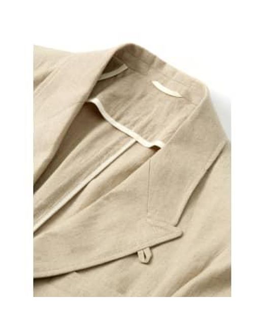 Oliver Spencer Natural Sfield Jacket Coney for men