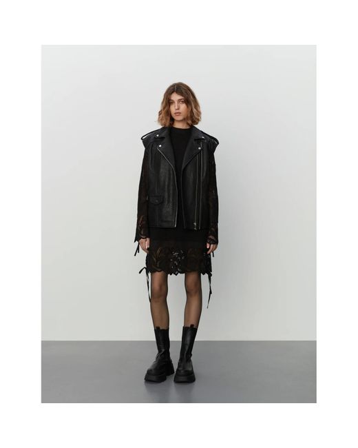 Structure clearance leather jacket