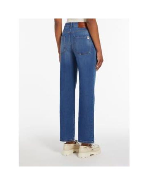 Ortisi Straight Fit Jeans Col: Navy Denim, taille: 12 Weekend by Maxmara en coloris Blue
