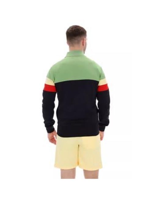 Sergio Tacchini Green Tomme Track Top for men