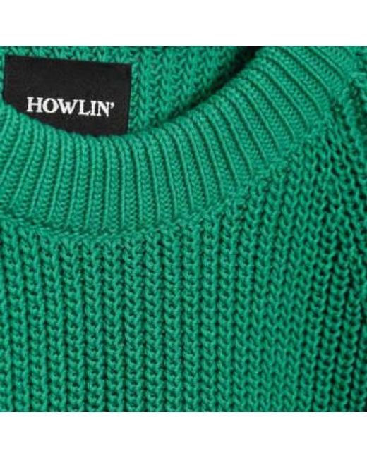 Howlin By Morrison Howlin Easy Knit di Howlin' By Morrison in Green da Uomo