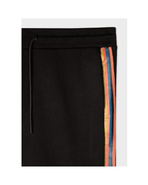 Painted Stripe Sweatpants di Paul Smith in Black da Uomo