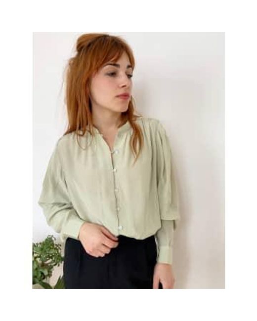 See U Soon Green Blouse Size 0 Extra Small