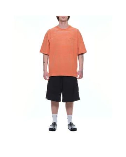 Camiseta el hombre dijo tee gran tamaño Paura de hombre de color Orange