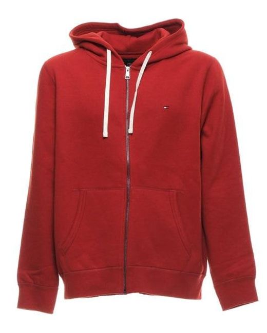Tommy Hilfiger Hoodie Mw0Mw37234 Xnn in Red for Men Lyst UK