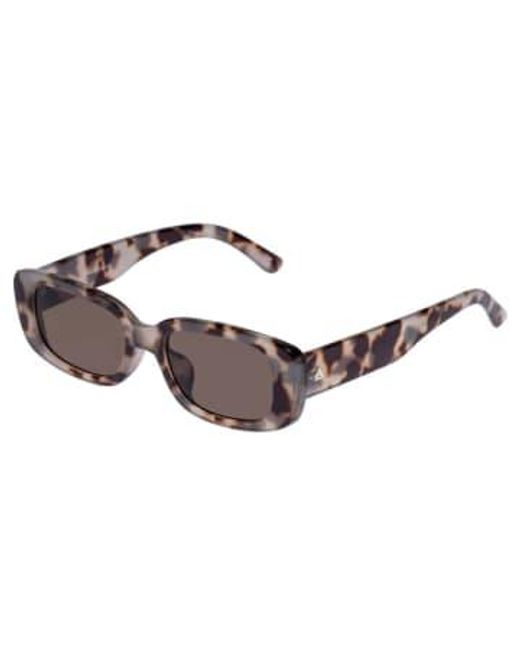 Aire Ceres Cookie Tort Sunglasses di Le Specs in Brown