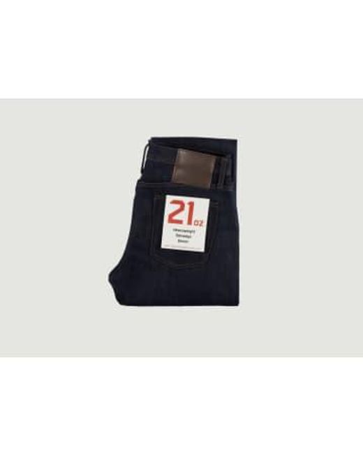 The Unbranded Brand Jeans Ub 221 21 oz in Black für Herren