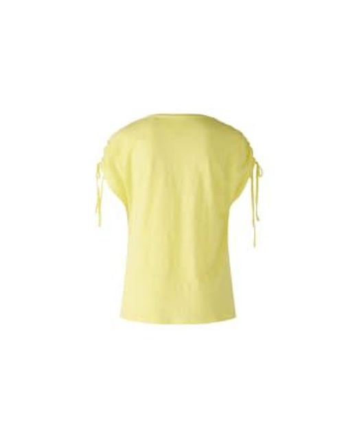 Ouí Yellow Linen T-shirt