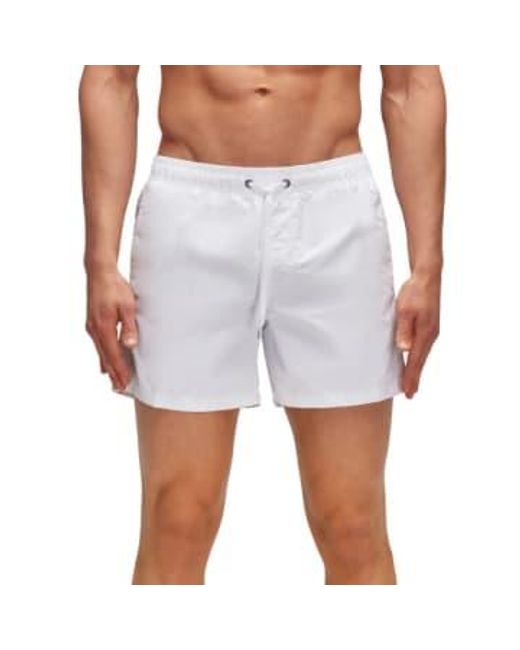 Sundek White Swimwear M504bdta100 34 for men