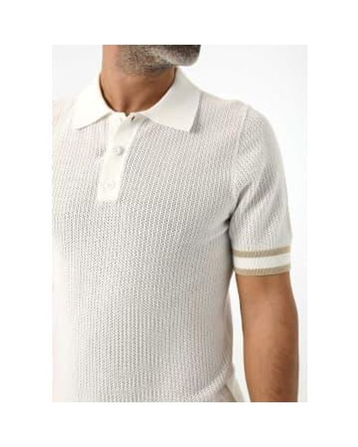 CHE Gray S Quinn Polo Shirt for men