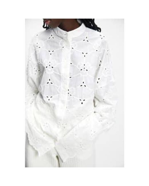 Rita Row White Vesta Oversize Shirt / Xs/s