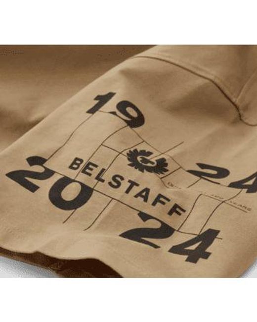 Belstaff Natural Centenary Sleeve Logo T-shirt S for men