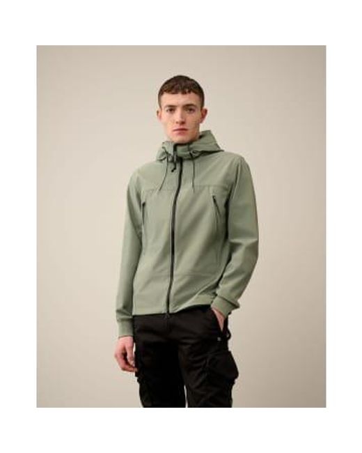 C.p. entreprise shell-r goggle jacket agave C P Company pour homme en coloris Green