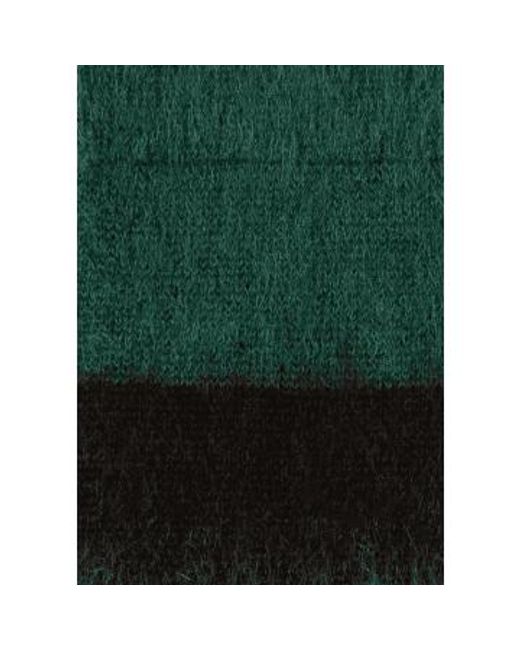 Paul Smith Green And Black Mohair-blend Socks Onesize for men