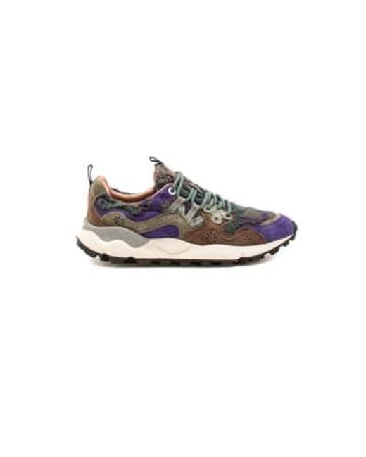 Flower Mountain Gray Shoes Yamano 3 Uni Brown for men