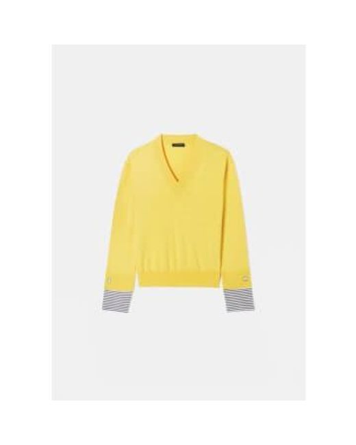 Primrose Sweater di Tara Jarmon in Yellow