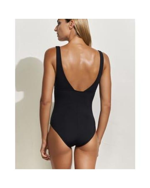 Maryan Mehlhorn Black Swimsuit