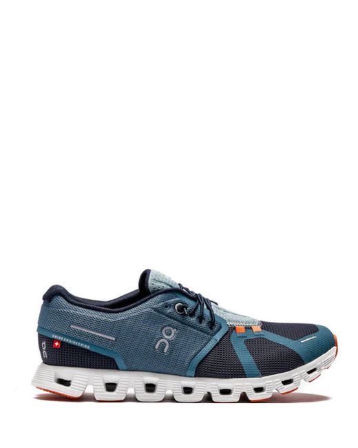 On Running Blue S Cloud 5 Plush Running Shoes for men