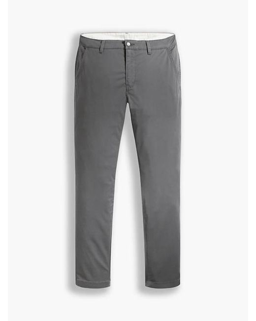 Pantalon gris XX Chino Slim Taper Levi's pour homme en coloris Gray
