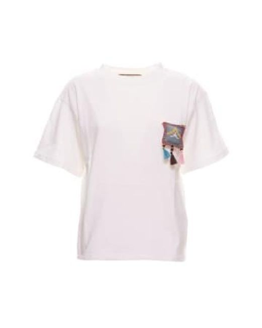 Camiseta TSKD05208 panna Akep de color Pink