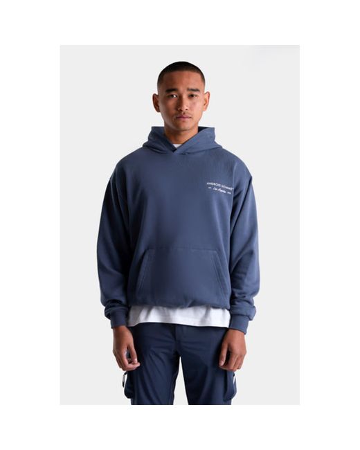 Android Homme Location Hoodie Charcoal in Blue for Men | Lyst UK
