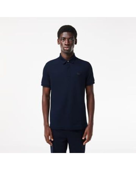 Lacoste Smart paris stretch polo shirt in Blue für Herren
