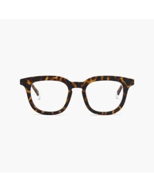 Barner Brown Osterbro Tortoise Light Reading Glasses +1.0 for men