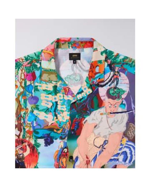 Edwin Blue Hedi & Thami Shirt for men