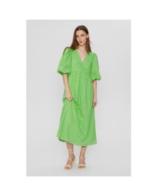 Numph Green Evelyn Dress