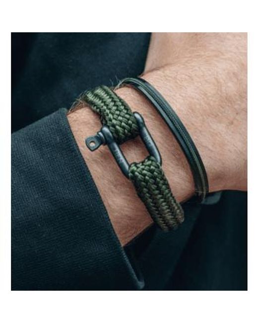 Pig & Hen Armee wunderschönes george -armband in Green für Herren