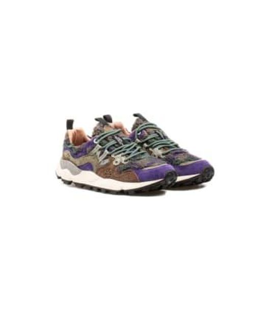 Flower Mountain Gray Shoes Yamano 3 Uni Brown for men