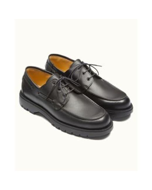 Kleman Black Donato Shoes 40 for men