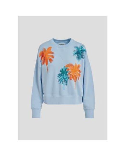 Essentiel Antwerp Blue Fuze Sweatshirt /orange 0(xs)