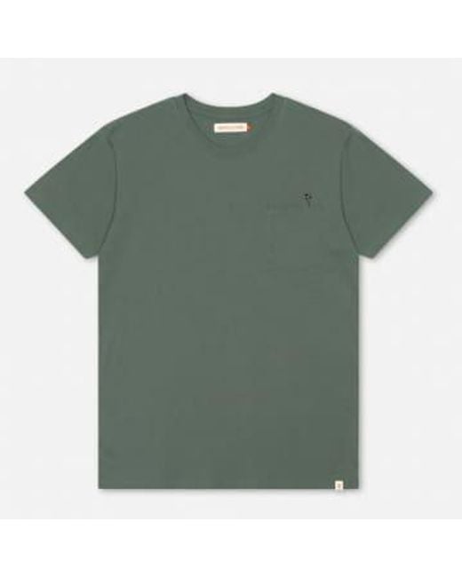 Rvlt Green Dusty 1336 Bal T Shirt for men