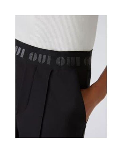 Ouí Black Trousers Uk 8