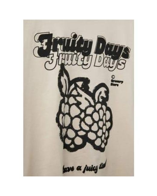 Sofie Schnoor White Fruity T-shirt Off Xs for men