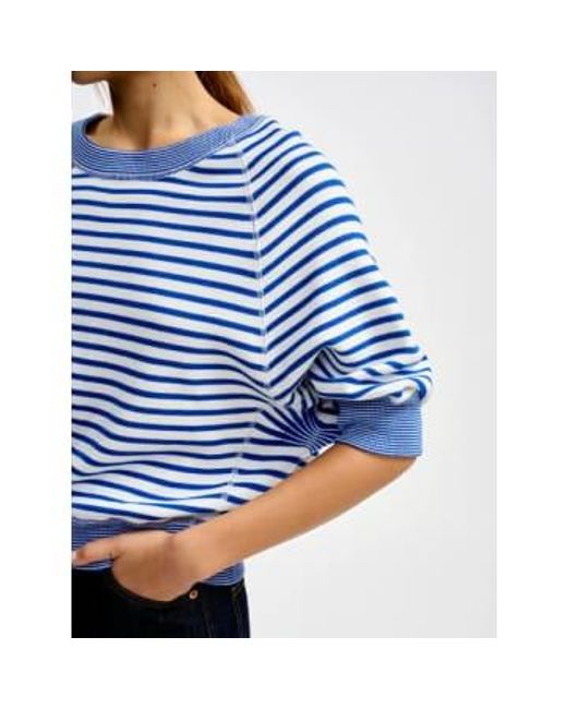 Bellerose Blue Anglet Sweater Stripe / 3