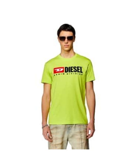 DIESEL Yellow Diegor Division T Large for men