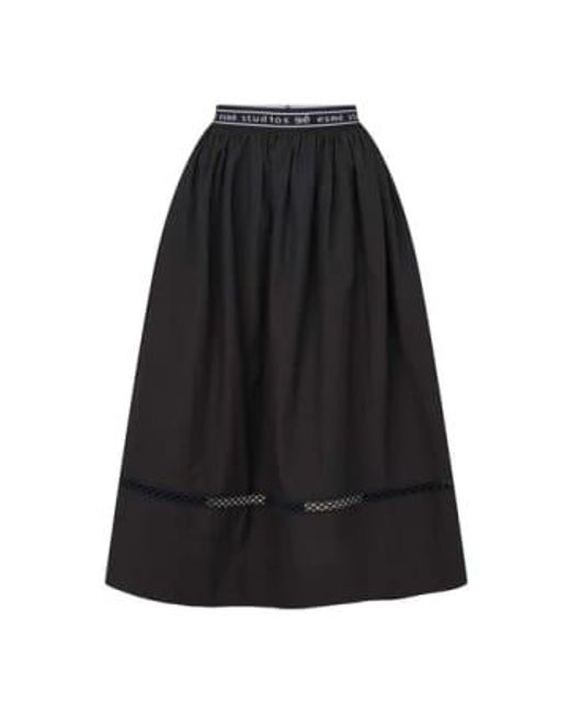 esmé studios Black Esluna Midi Skirt S
