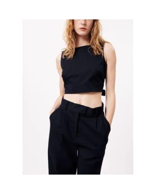 FRNCH Black Albane Trousers S