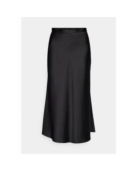 BOSS Vinarea Silk Midi Skirt Size 8 Col in Black Lyst