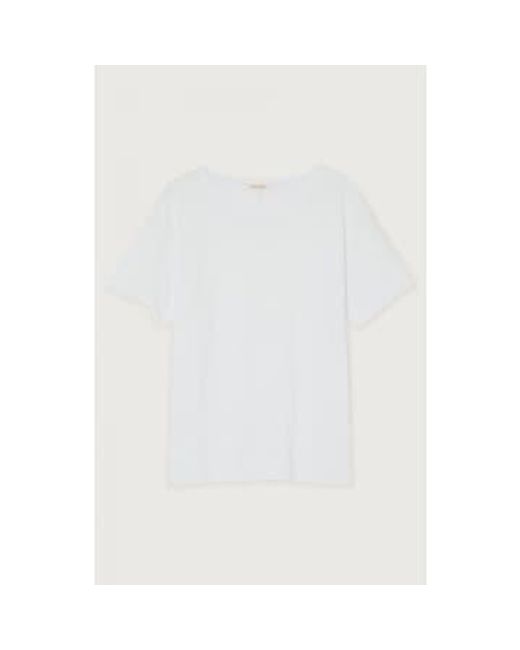 Sonoma Womens T Shirt di American Vintage in White