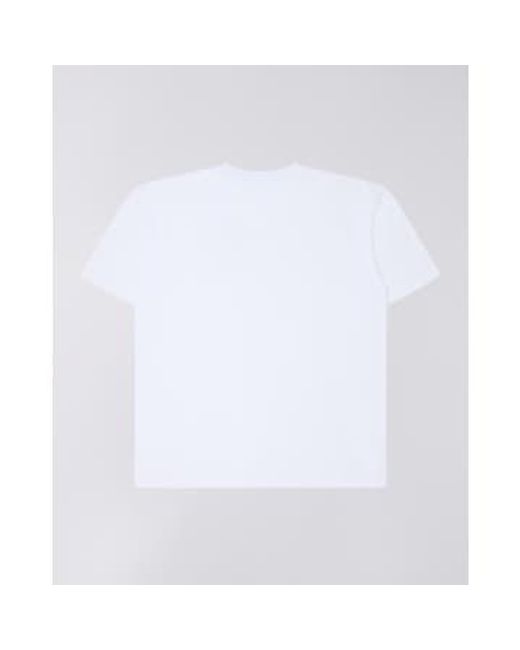 Edwin Japanische sonne versorgungs -t -shirt in White für Herren
