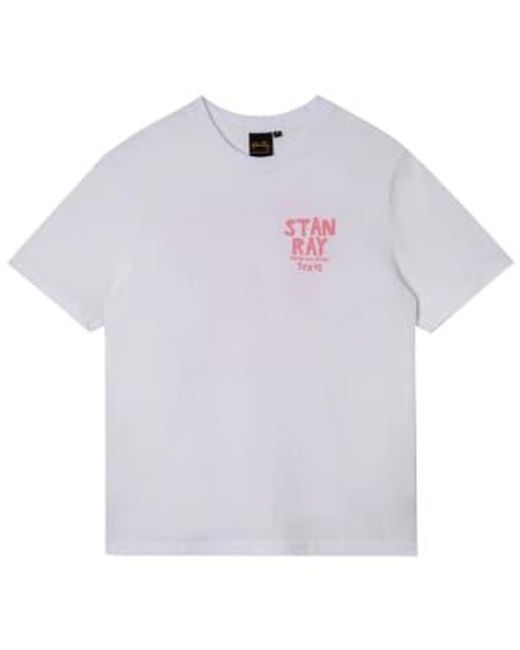 Stan Ray Blue Little T-shirt Small for men