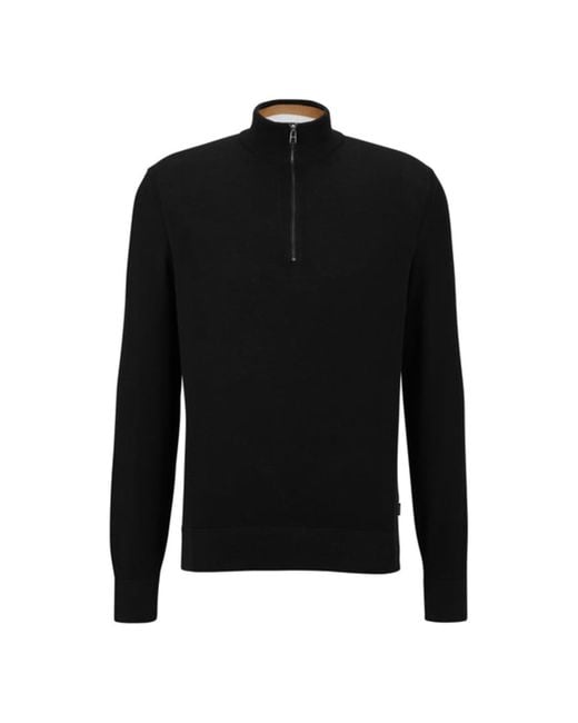 Boss half hotsell zip sweater