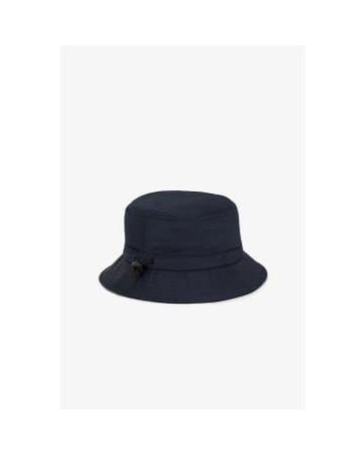 Mens Adjustable Bucket Hat di Fred Perry in Blue da Uomo